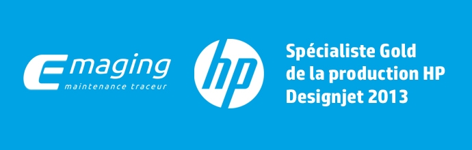 Certificat Emaging Specialiste Gold production HP Designjet 2013