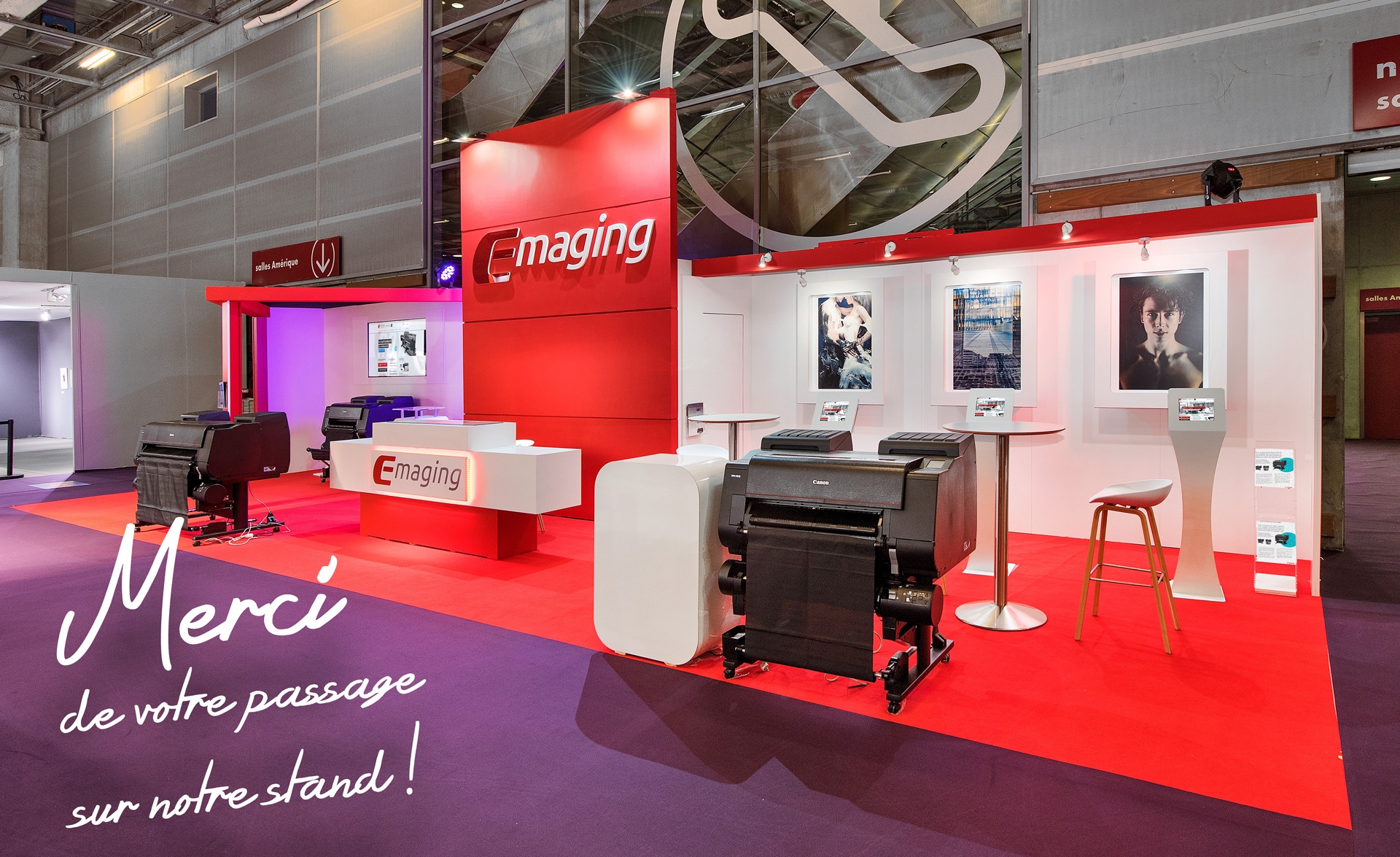 Le stand Emaging au salon de la photo 2016