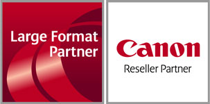 Logo large format partner Canon 2008