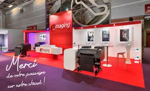 Le stand emaging au salon de la photo